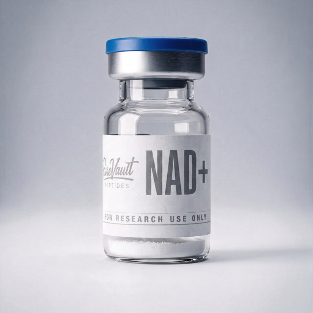 NAD+ laboratory research vial