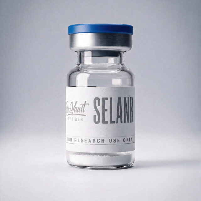 Selank laboratory research vial