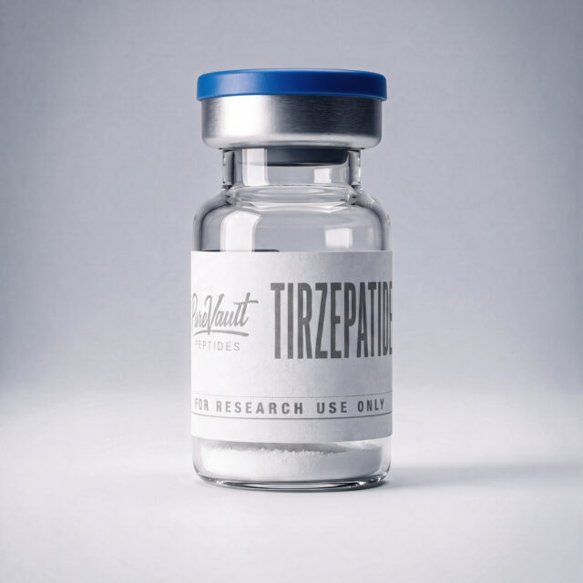 Tirzepatide laboratory research vial